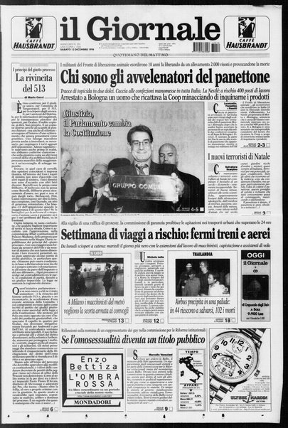 Il giornale : quotidiano del mattino